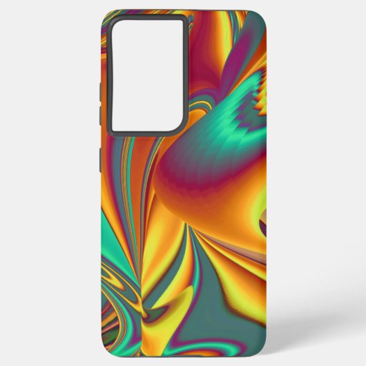 Coque Samsung Galaxy Printemps Été Automne Fleurs Magie (Verso)