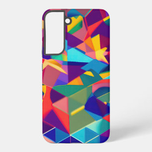 Coque Samsung Galaxy "Prisme urbaine : une ville couleur"