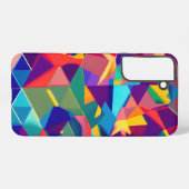 Coque Samsung Galaxy "Prisme urbaine : une ville couleur" (Verso Horizontal)