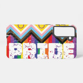 Coque Samsung Galaxy Progrès Fierté LGBTQ (Verso Horizontal)