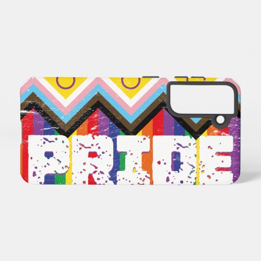 Coque Samsung Galaxy Progrès Fierté LGBTQ (Verso Horizontal)