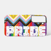 Coque Samsung Galaxy Progrès Fierté LGBTQ (Verso Horizontal)
