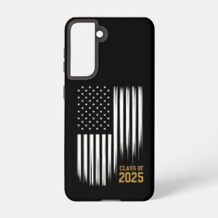 Coque Samsung Galaxy Promotion 2025 Drapeau Américain de fin d'études s