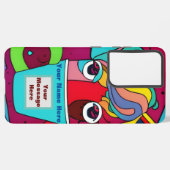 Coque Samsung Galaxy Psychédélique (Verso Horizontal)