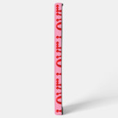 Coque Samsung Galaxy Puffy Red LOVE (Côté gauche)