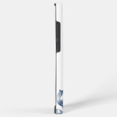 Coque Samsung Galaxy Puissance du silence - Citation inspirante (Côté droit)