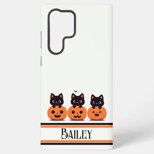Coque Samsung Galaxy Purfection citrouille (Verso)