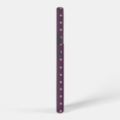 Coque Samsung Galaxy Purple and Pink Polka Dot Pattern (Côté droit)