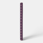 Coque Samsung Galaxy Purple and Pink Polka Dot Pattern (Côté gauche)