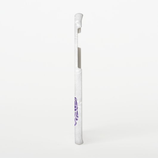 Coque Samsung Galaxy Purple Peacock Personnalisé Samsung Galaxy Coque (Côté gauche)