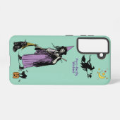 Coque Samsung Galaxy Purr-fectly Wicked Witch Cat Galaxy Case (Verso Horizontal)
