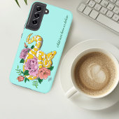 Coque Samsung Galaxy Python albino