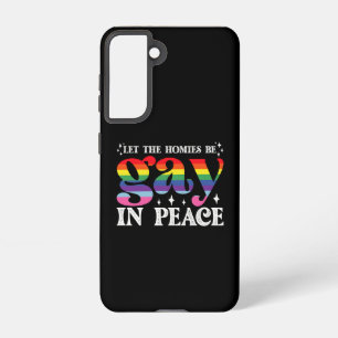 Coque Samsung Galaxy Que Les Hommes Soient Gays En Paix Fierté LGBTQ