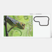 Coque Samsung Galaxy Quel monde fou - Un Lizard spécial (Verso Horizontal)