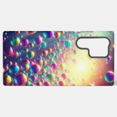 Coque Samsung Galaxy Radiant Bubbles (Verso Horizontal)