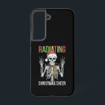 Coque Samsung Galaxy Radiologie Noël Père Noël Skeleton Xray Technicien<br><div class="desc">Radiologie Noël Père Noël Skeleton Xray Technicien Rad Tech</div>