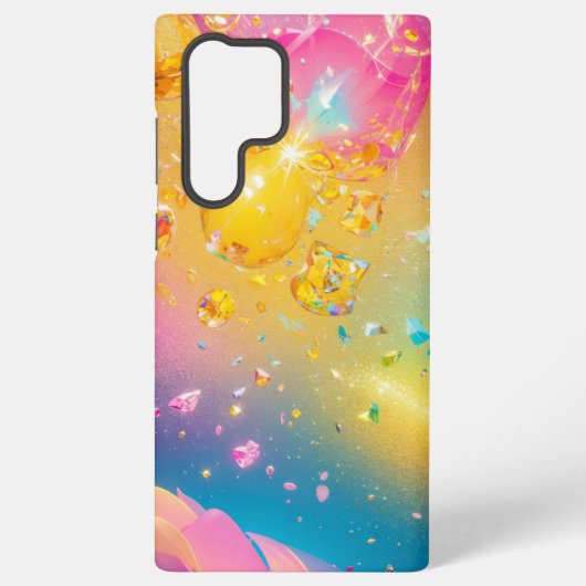 Coque Samsung Galaxy Rainbow Crystal Fantasy Phone Case (Verso)