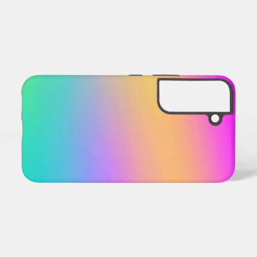 Coque Samsung Galaxy Rainbow Gradient Colorful (Verso Horizontal)