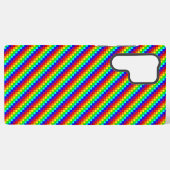 Coque Samsung Galaxy Rainbow Stripes - Coque Samsung (S22 Ultra) (Verso Horizontal)