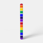 Coque Samsung Galaxy Rayures arc-en-ciel (Côté gauche)