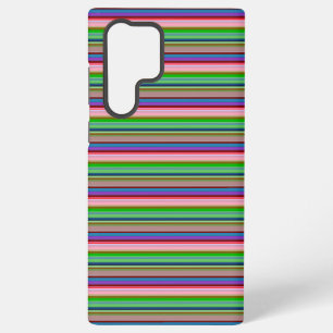 Coque Samsung Galaxy Rayures colorées chaudes