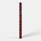 Coque Samsung Galaxy Red and Black Plaid Checkered Pattern (Côté droit)