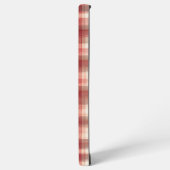 Coque Samsung Galaxy Red and White Gingham Plaid Phone Case (Côté gauche)