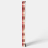Coque Samsung Galaxy Red Gingham Check Love Ribbon Phone Case (Côté gauche)