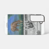 Coque Samsung Galaxy Réflexion de l'eau du poulal du cheval (Verso Horizontal)