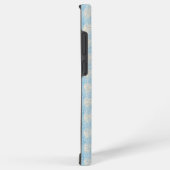 Coque Samsung Galaxy Refreshing Light Blue Floral Texture Phone Case (Côté droit)