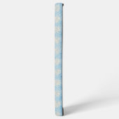 Coque Samsung Galaxy Refreshing Light Blue Floral Texture Phone Case (Côté gauche)