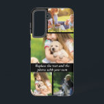 Coque Samsung Galaxy Remplacez le texte et les photos par le vôtre<br><div class="desc">Remplacez le texte et les photos par le vôtre</div>
