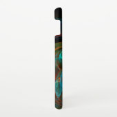 Coque Samsung Galaxy Renaissance Bleu Art Abstrait Matte (Côté droit)