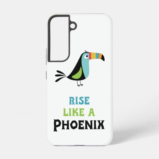 Coque Samsung Galaxy Renaître comme un Phénix (Verso)