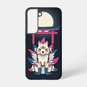 Coque Samsung Galaxy Renard à neuf queues Kitsune - Yokai amusant