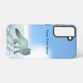 Coque Samsung Galaxy Renard arctique (Verso Horizontal)
