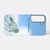 Coque Samsung Galaxy Renard arctique (Verso Horizontal)