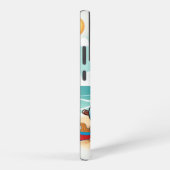 Coque Samsung Galaxy Requin caricatural à la plage (Côté droit)