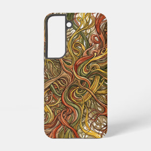 Coque Samsung Galaxy Réseau de neurones abstraits Tons Terre Samsung Co