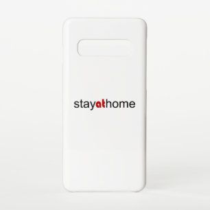 Coque Samsung Galaxy S10 Restez à la maison