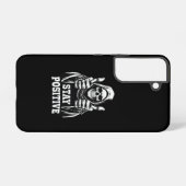 Coque Samsung Galaxy Restez Positif (Verso Horizontal)