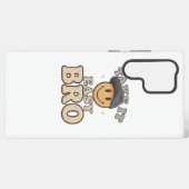 Coque Samsung Galaxy Retro 90s Smiley with a Hat (Verso Horizontal)