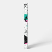 Coque Samsung Galaxy Retro Memphis Geometric Pattern (Côté gauche)