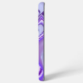 Coque Samsung Galaxy Rêves arc-en-ciel à fleurs violettes (Verso Horizontal)