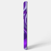 Coque Samsung Galaxy Rêves arc-en-ciel à fleurs violettes (Verso Horizontal)