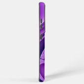 Coque Samsung Galaxy Rêves arc-en-ciel à fleurs violettes (Côté droit)