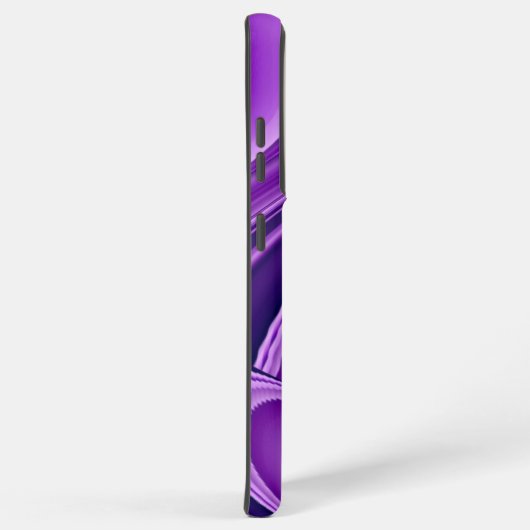 Coque Samsung Galaxy Rêves arc-en-ciel à fleurs violettes (Côté droit)