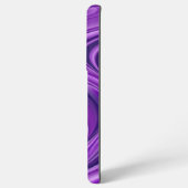 Coque Samsung Galaxy Rêves arc-en-ciel à fleurs violettes (Côté gauche)