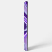 Coque Samsung Galaxy Rêves arc-en-ciel à fleurs violettes (Verso Horizontal)