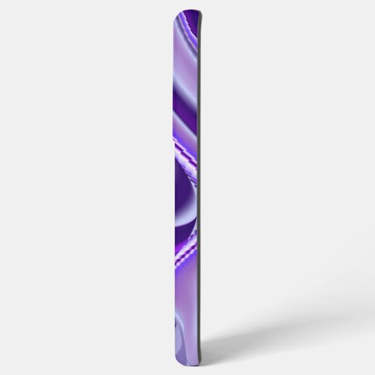 Coque Samsung Galaxy Rêves arc-en-ciel à fleurs violettes (Verso Horizontal)